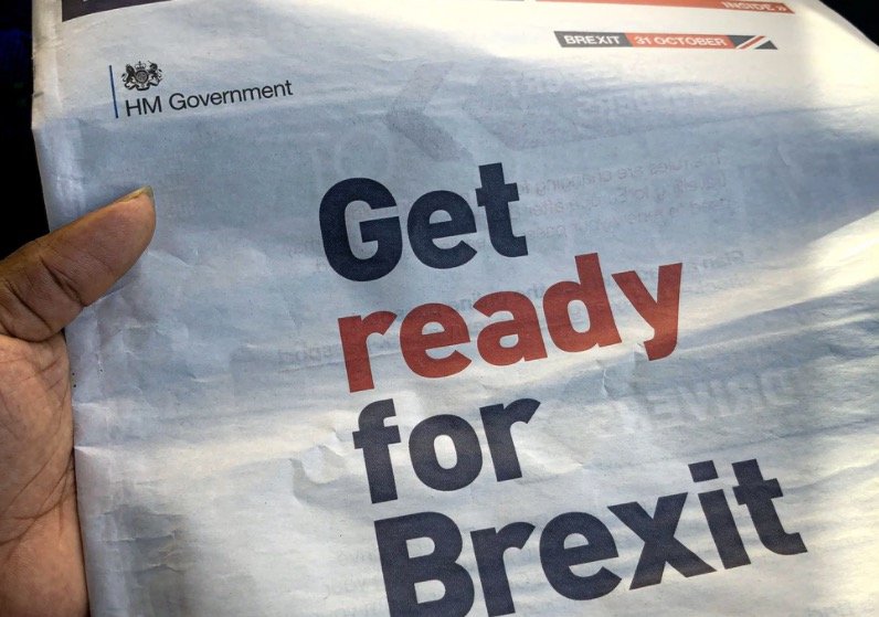 get ready for brexit newspaper